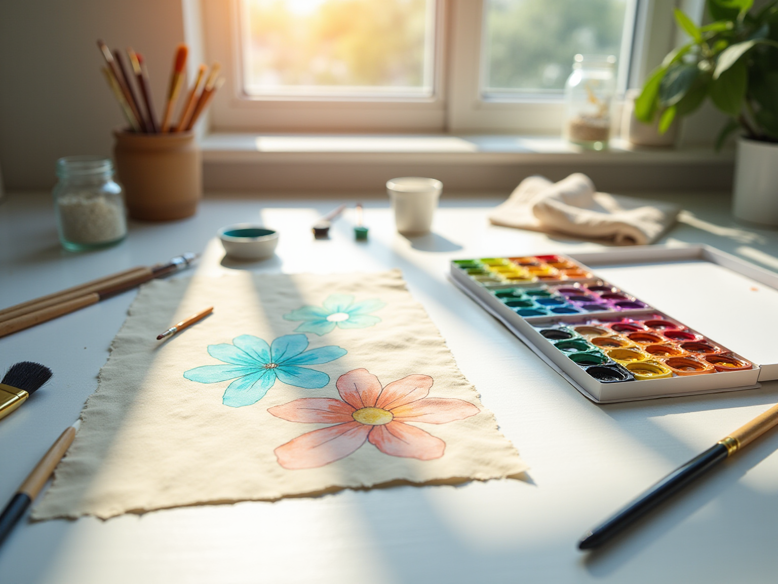 master-watercolor-flower-painting-with-essential-techniques