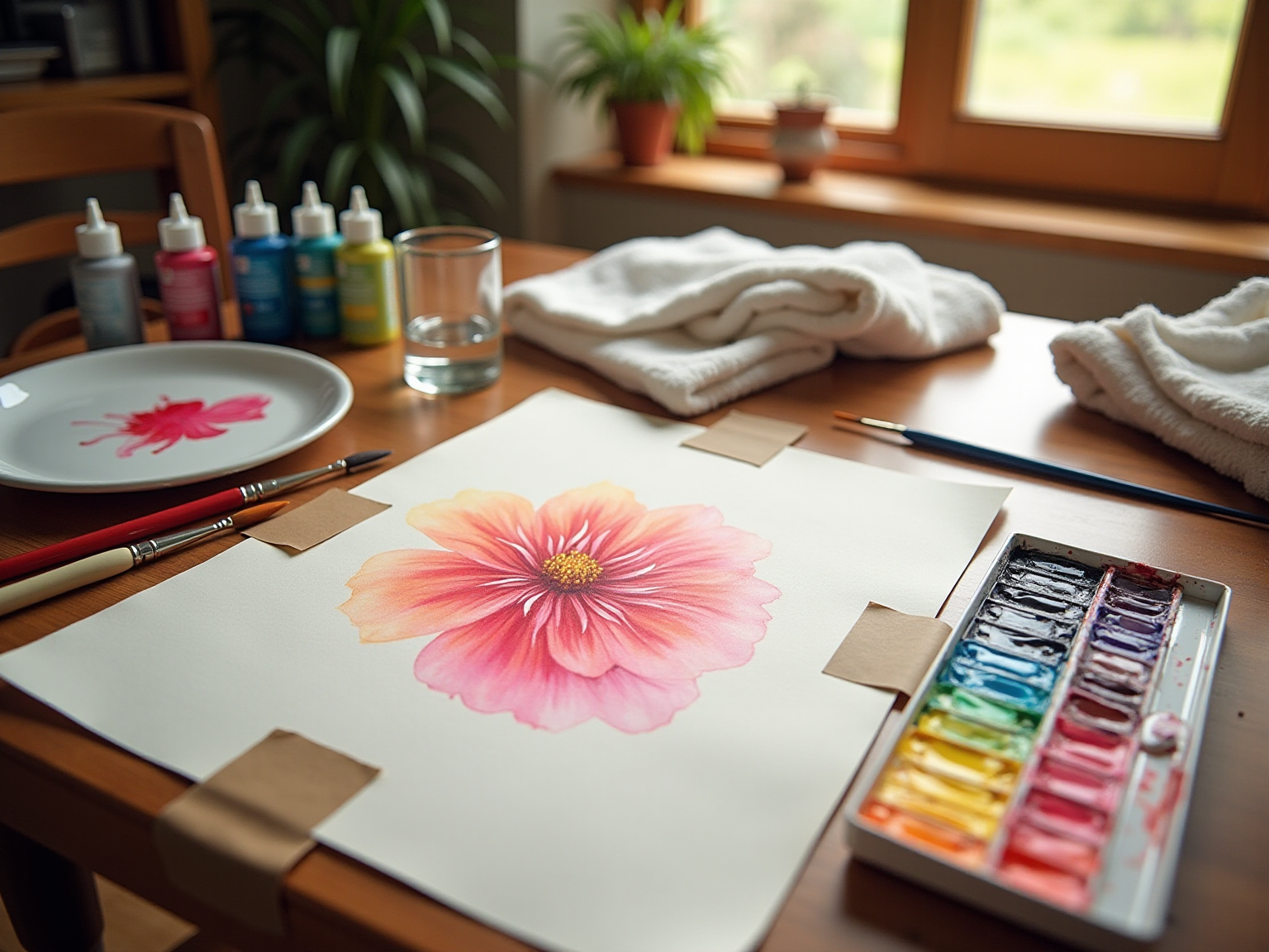 master-watercolor-geranium-step-by-step-painting-guide