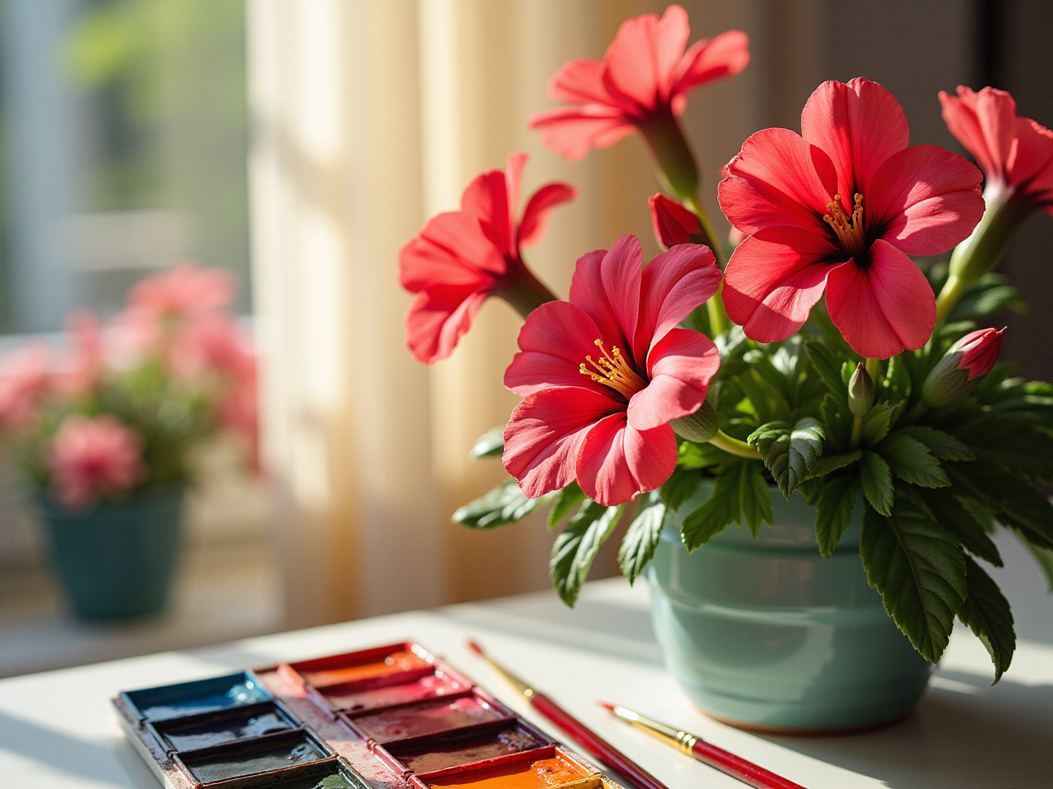 master-watercolor-paintings-of-geraniums-with-essential-techniques