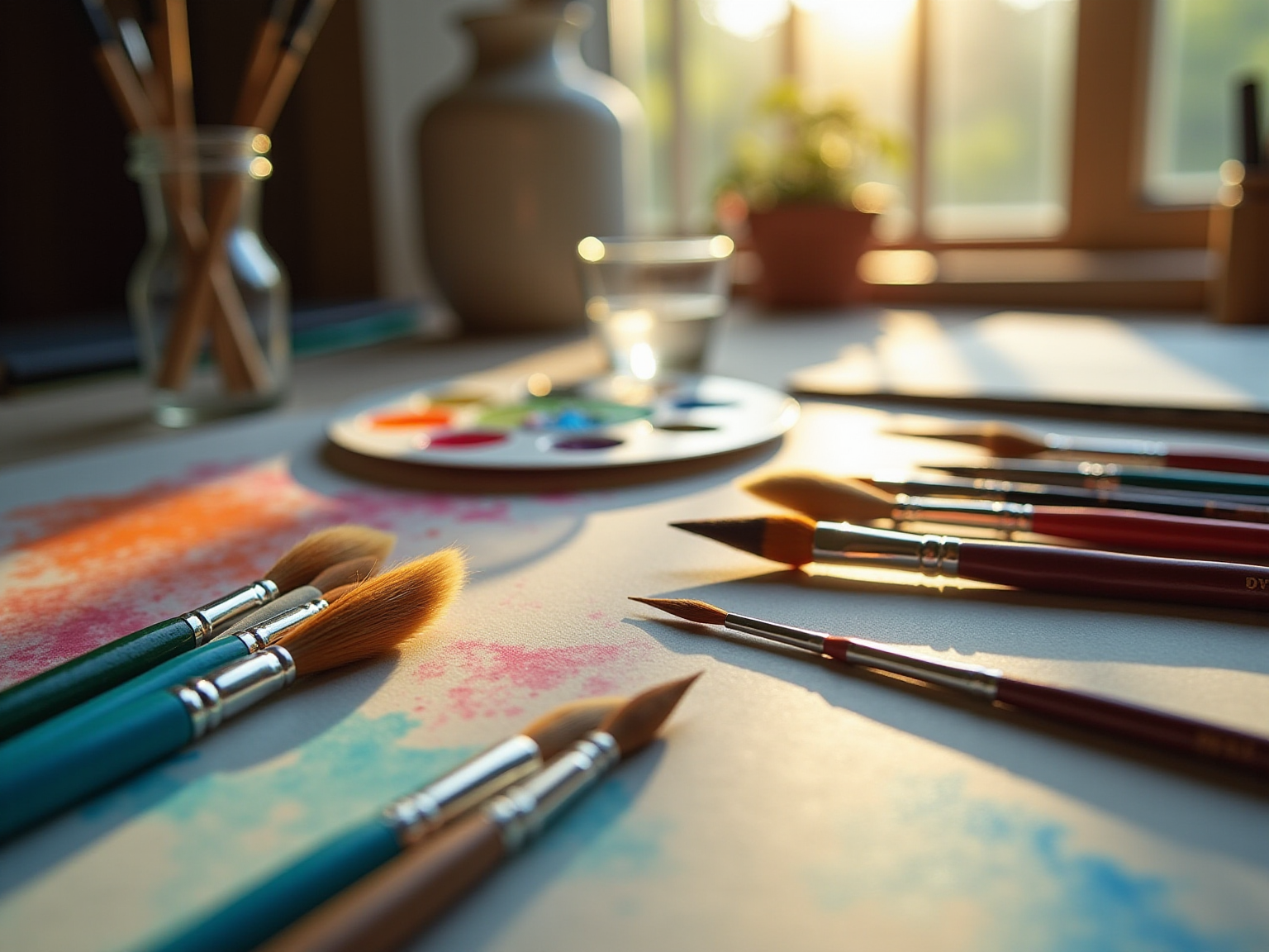 watercolor-brush-essentials-choose-use-and-care-for-brushes