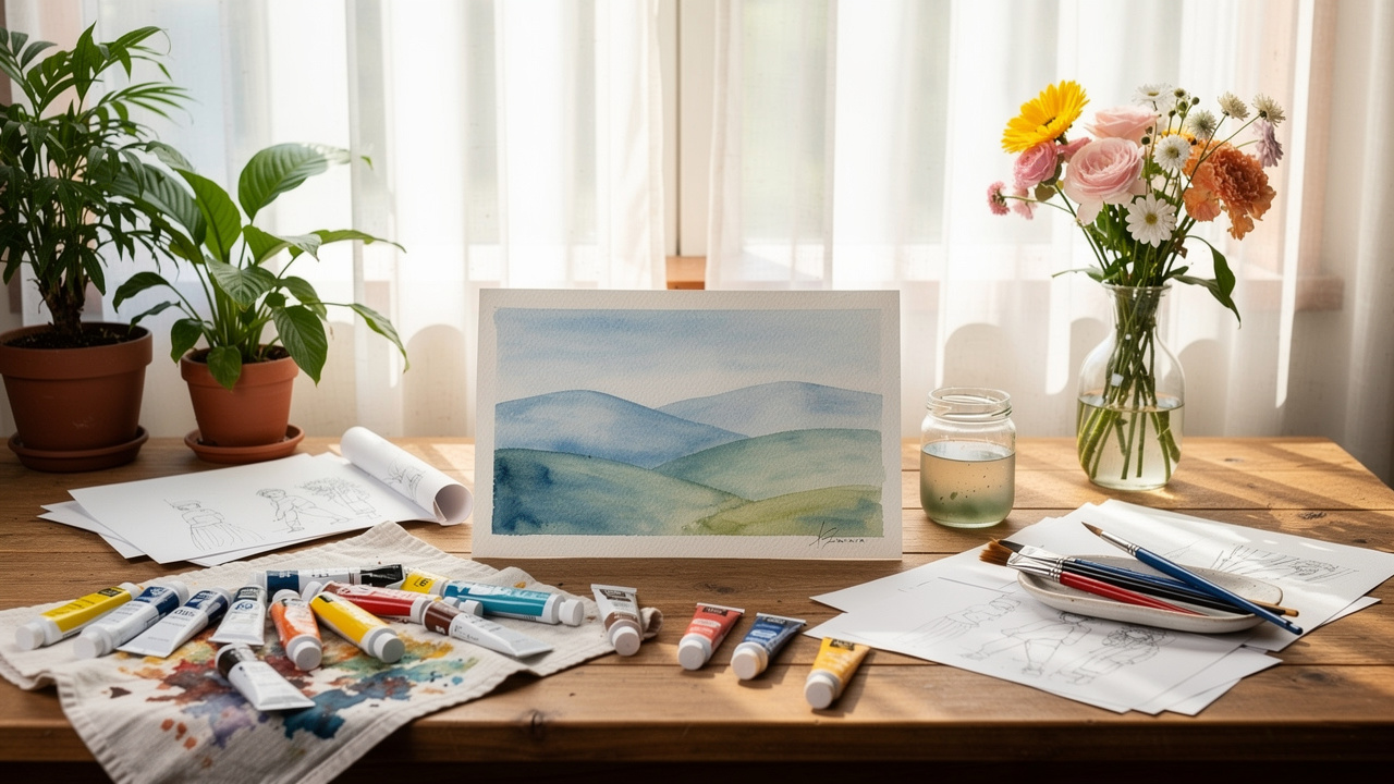 why-simple-watercolor-ideas-enrich-your-home-and-life
