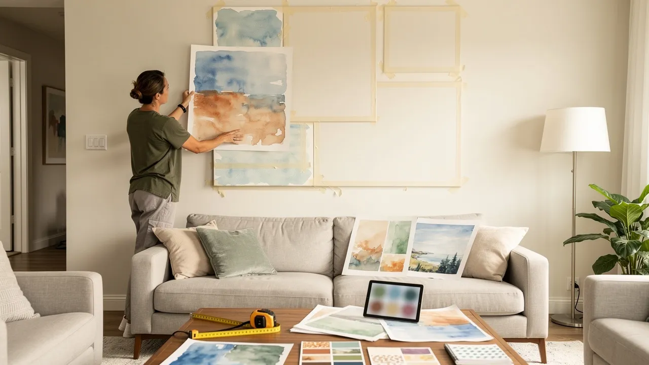 How to Choose Large Wall Art for Your Living Room